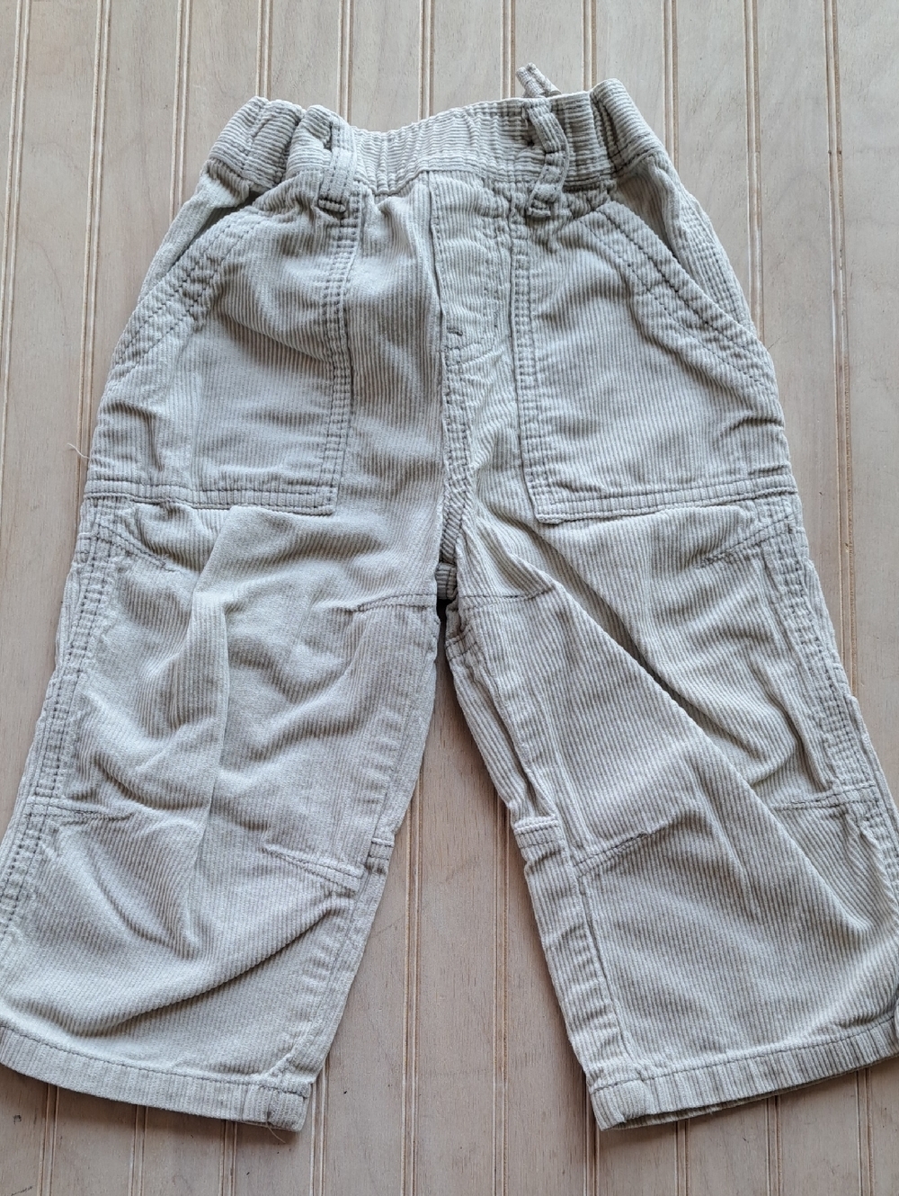 The Children's Place Corduroy Utility Pull On Cargo Cotton Waist Cinchers Pants